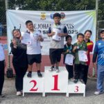 Champion of mini Tennis U9 at MSSD Sepang 2025